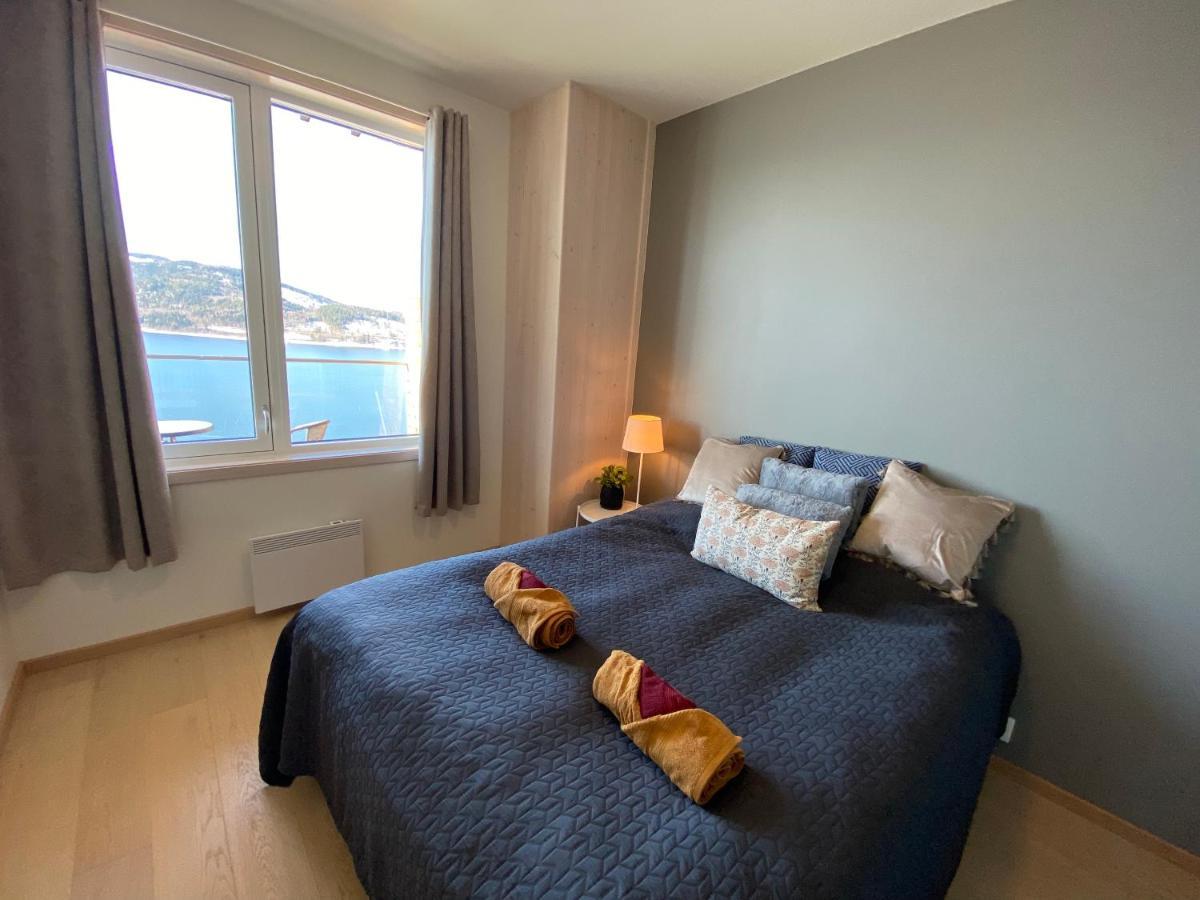 Mjos Tower Suite - Lovely Lake View Brumunddal Экстерьер фото