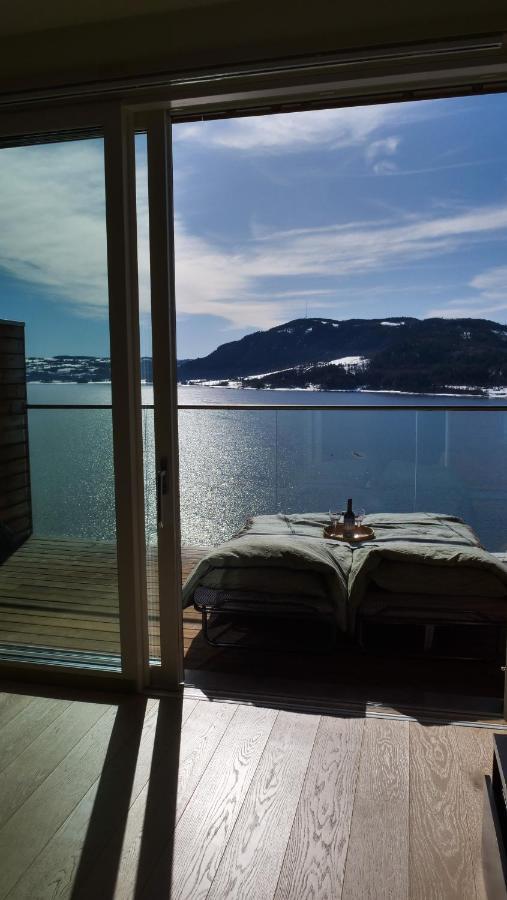 Mjos Tower Suite - Lovely Lake View Brumunddal Экстерьер фото